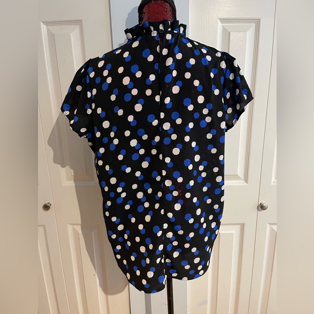 Polka dot blouse